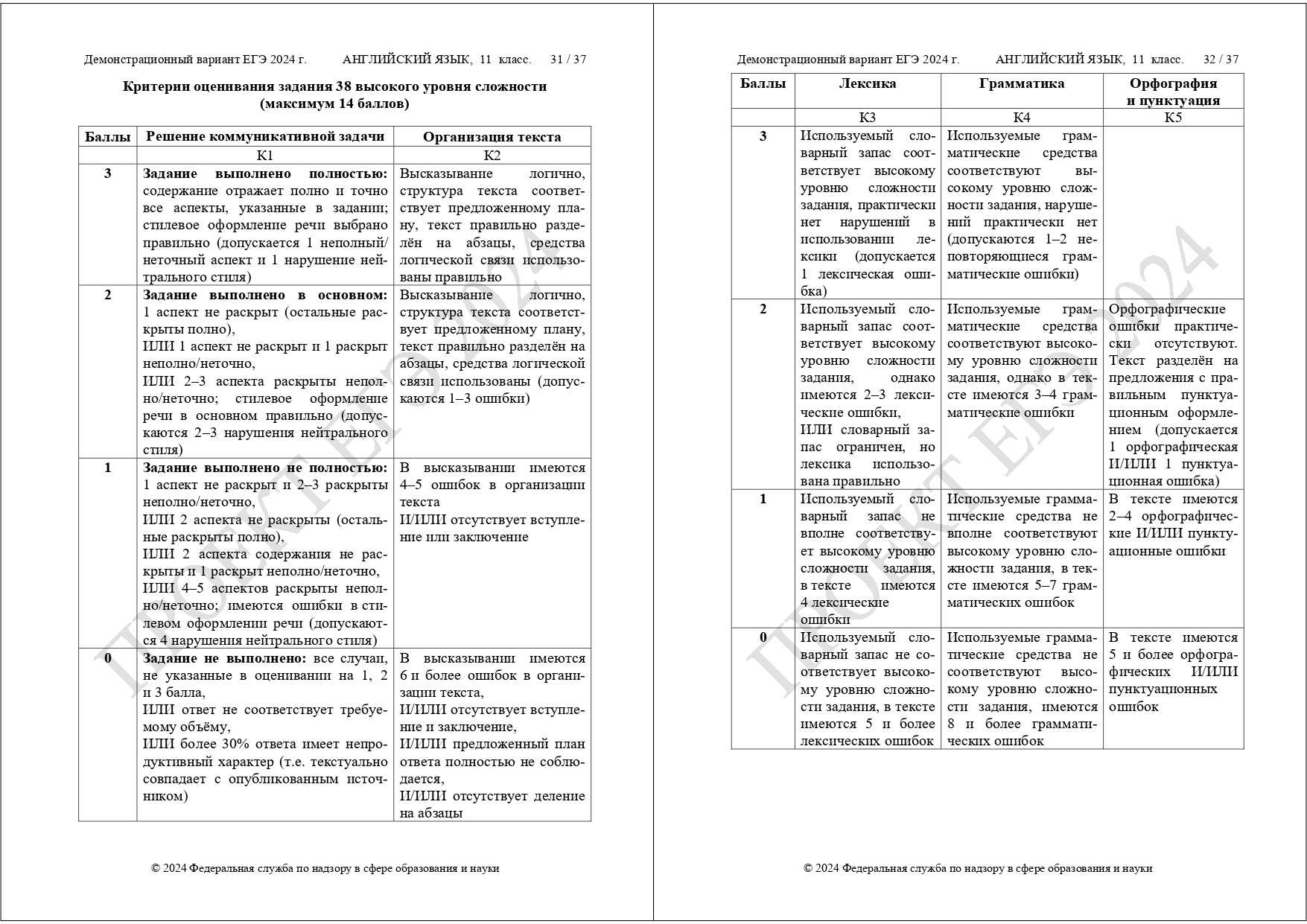 Демоверсия подготовки к ЕГЭ по английскому языку 2024 | LANCMAN SCHOOL