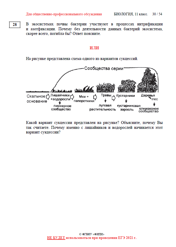 ЕГЭ биология 2022